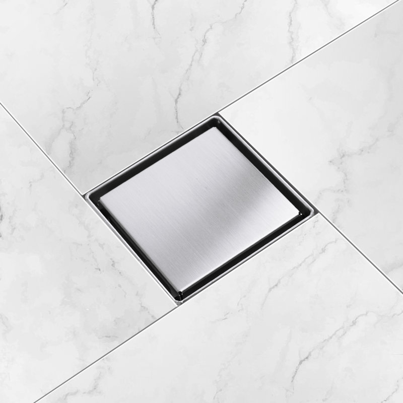 Stainless Steel Square Linear Floor Shower Drain