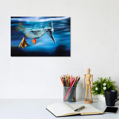 Floating Between Two Worlds 1 Piece Wrapped Canvas Painting