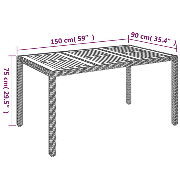Dimensions du produit