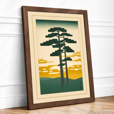 Solitary Pine Japandi - Print
