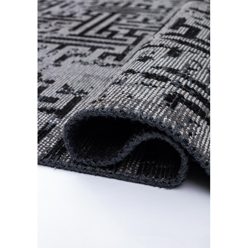 Rapture Geometric Shapes Area Rug, Rectangle 9'10" x 14'