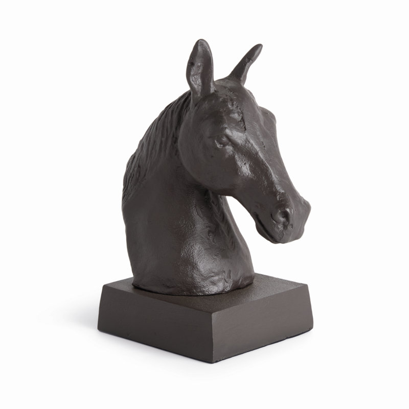 SCULPTURE DE TÊTE DE CHEVAL