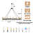 Shelbea 24 - Light Wagon Wheel Chandelier-1253412088