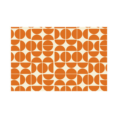 Abstract Floral Design Non Woven Thin Printed Area Rug for Modern Home Decor