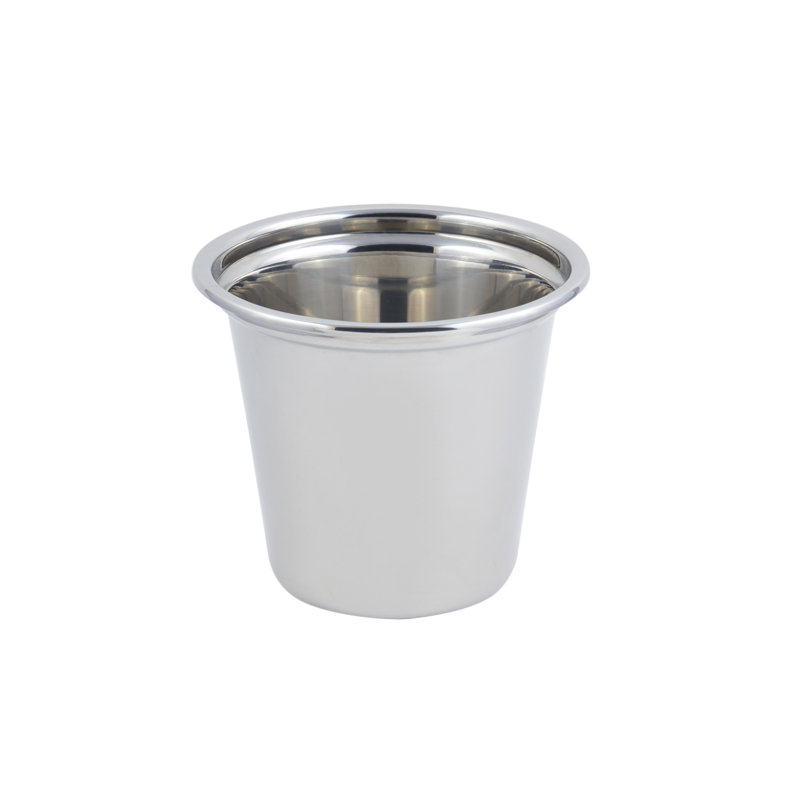 Bon Chef Stainless Steel Serving Bowl, 8" H x 8" W x 8" D