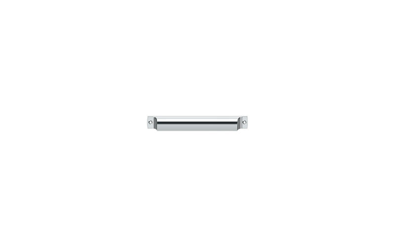 Deltana SHP70U5 Rectangular Shell Pull 7" in Antique Brass, Polished Chrome, 30"