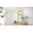 Wood Flat Wall  Mirror