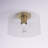 Henri Glass Flush Mount-152829144