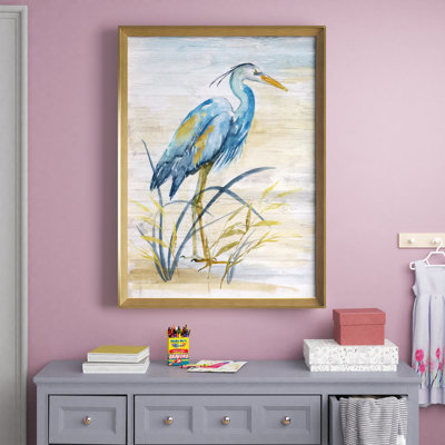 " Blue Heron I " by J Paul Painting Print