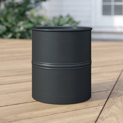 Metal Open Waste Basket - 1.88 Gallons