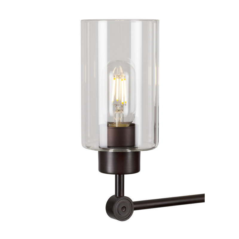 Lustre unique/à niveaux 3 lumières Afiya, Bronze antique