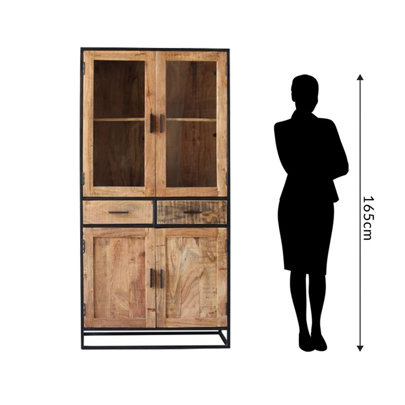 Cumby Display Cabinet, Natural