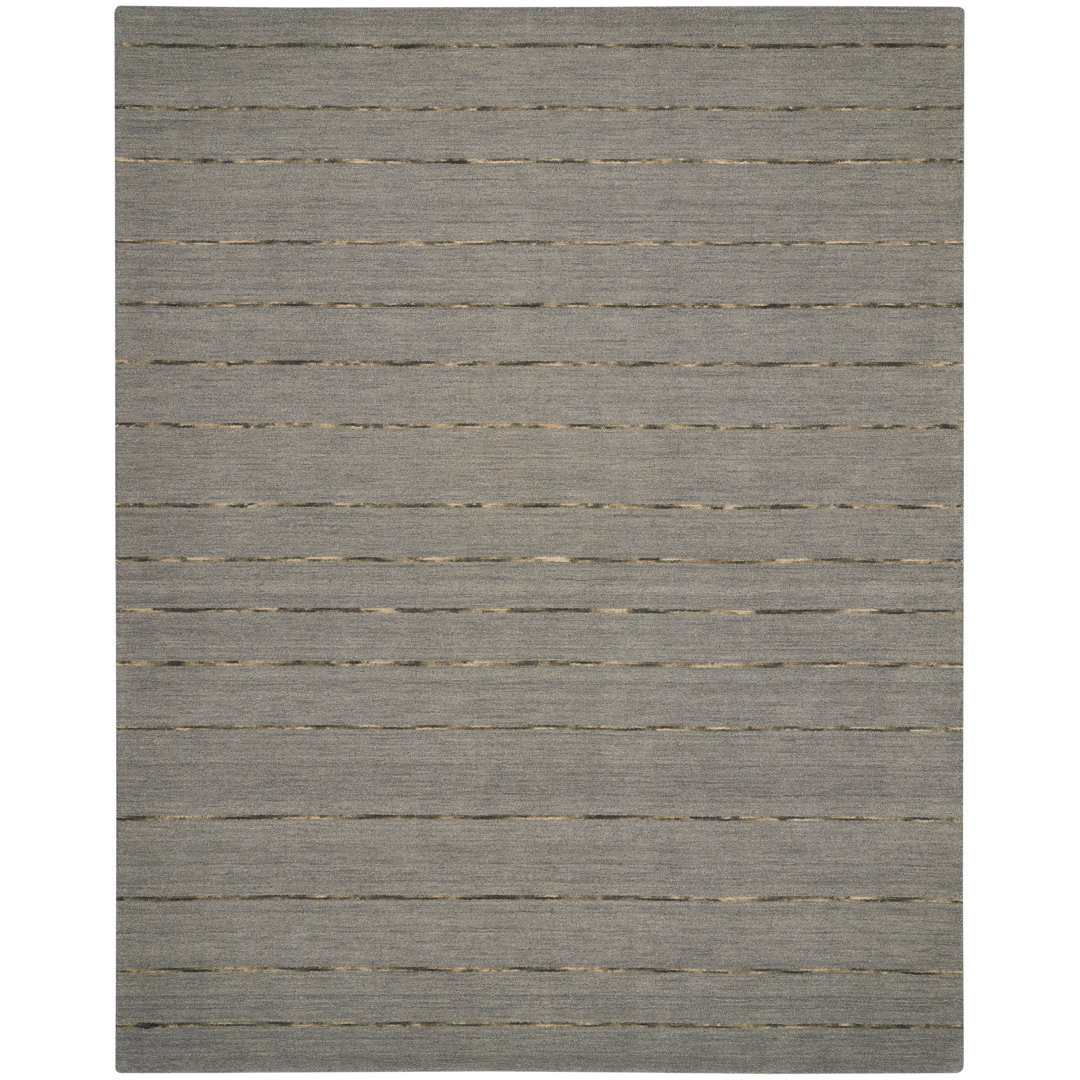 Solid Colour Hand Woven Area Rug