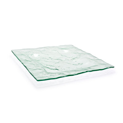 Arctic Square Plate in Clear (Set of 6)