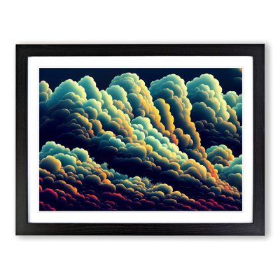 Appreciating Clouds - Single Picture Frame Print