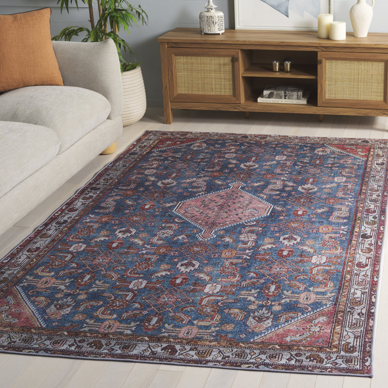 Tucson 228 M/W S/R Performance Machine Washable Oriental Rug, Rectangle 5' x 8'