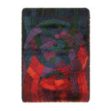 One-of-a-Kind 4’3x5’11 Hand Knotted Area Rug