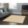 Nannette Handmade Light Beige Berber with Green Cotton Border Area Rug