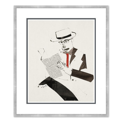 «Man with Paper» par Yuki Osada, impression