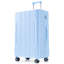 Ensembles de valises 3 pièces, valises rigides durables en ABS rigide avec roues pivotantes doubles 20/24/28 pouces (bleu ciel)