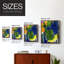 Brights Strokes I, reproduction encadrée - bois massif-1959830452-1959830473
