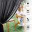 2 panneaux de rideaux anti-moustiques d'extérieur pour patio, imperméables, passe-tringle Airy-904832415-904832411