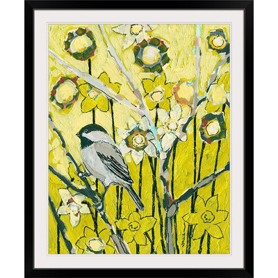 Nolani Spring Chickadee '- reproduction d'art