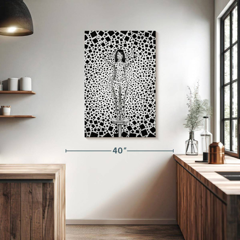 Senne Less Is More Illusion, 39" H x 26" W