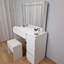 Freese Dressing Table with Mirror