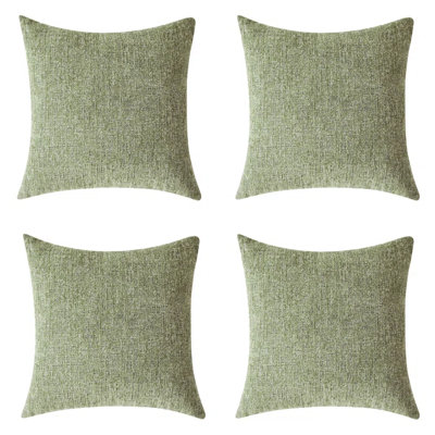 Chenille Reversible Throw Pillow