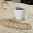 Jute Round 6 Piece Coaster Set