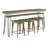 Ozan 78" Console Table and Stool Set