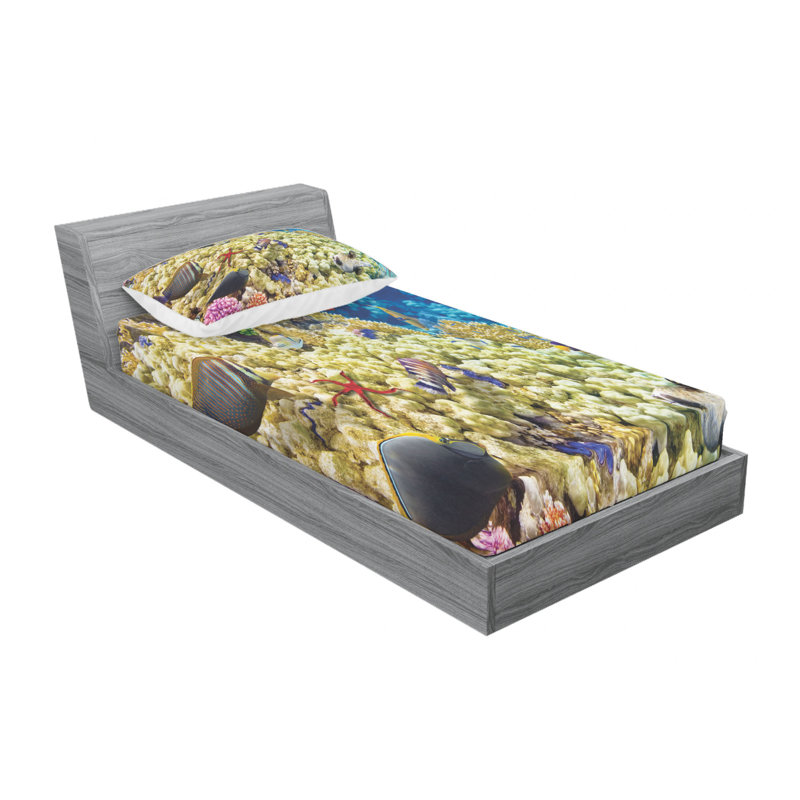 Microfiber Sheet Set, Twin XL Sheet Set with Fitted Sheet