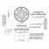 Rohl PVC 2" X 3" Drain Kit With 3142 Weave Decorative Cover