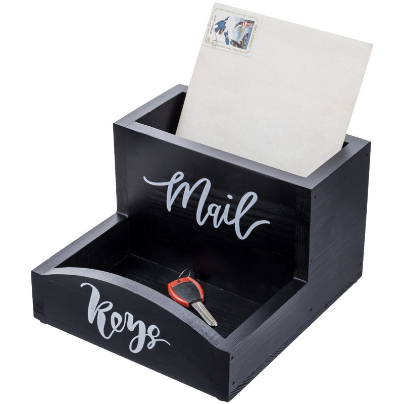 Solid Wood Desk Organiser 