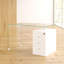Eukleides Glass Solid Wood Writing Desk