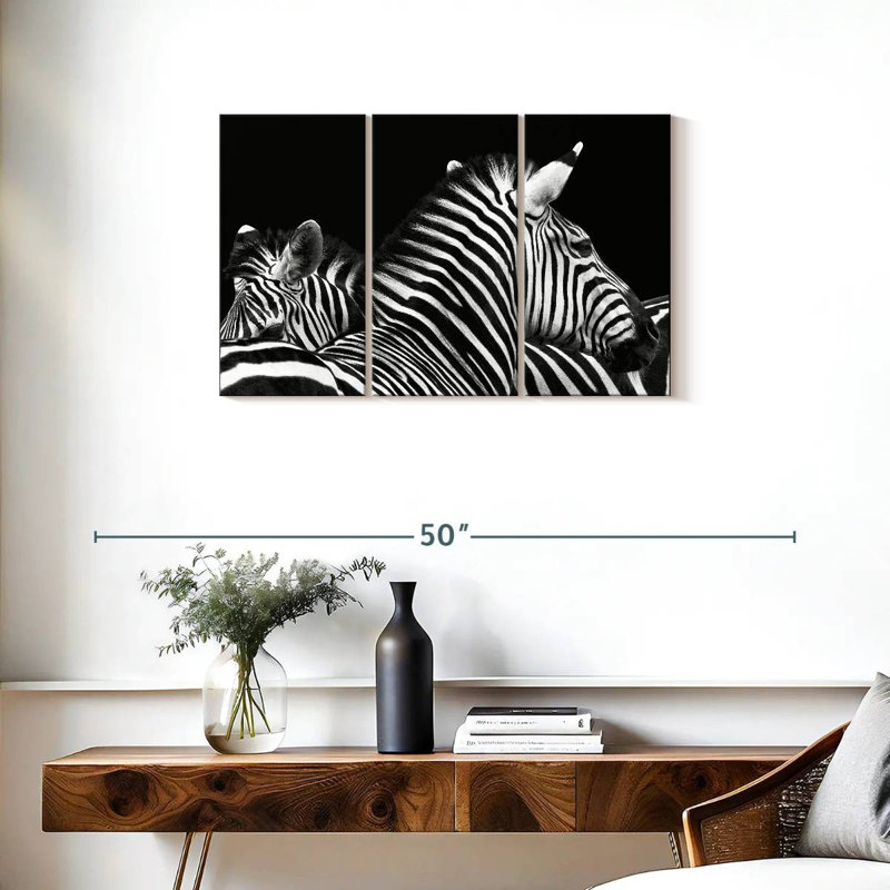 Zebra Stripes Pattern V, 20" H x 33" W