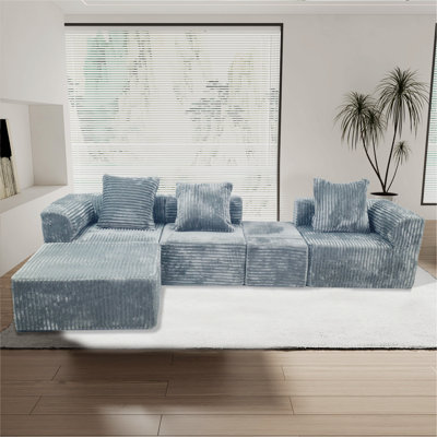 Modular Sectional Sofa, Modular Sectional Couch With Ottoman