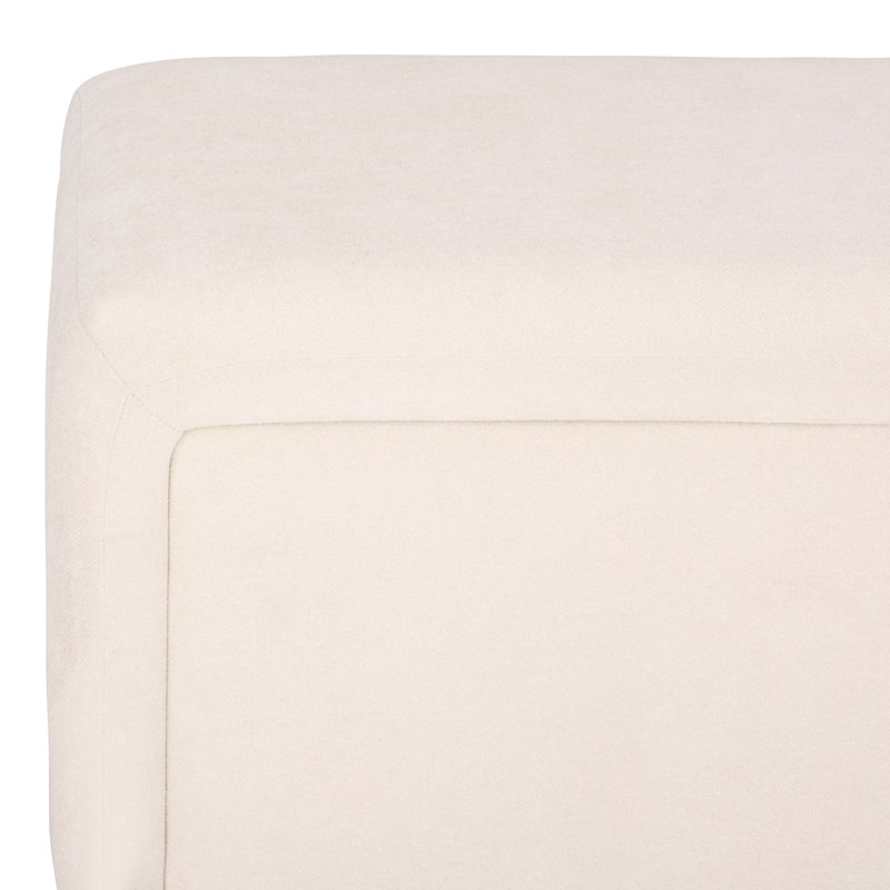 Leif Kowal Storage Bench, Creme