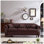 Canapé Chesterfield de salon avec design capitonné et rangement classique, revêtement en similicuir pour un confort élégant