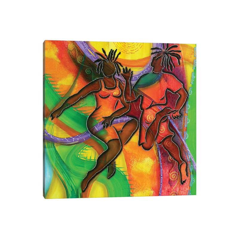 Sun Dancers by Fred Odle - Wrapped Canvas Print
