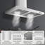 Hotte murale 30 pouces en acier inoxydable