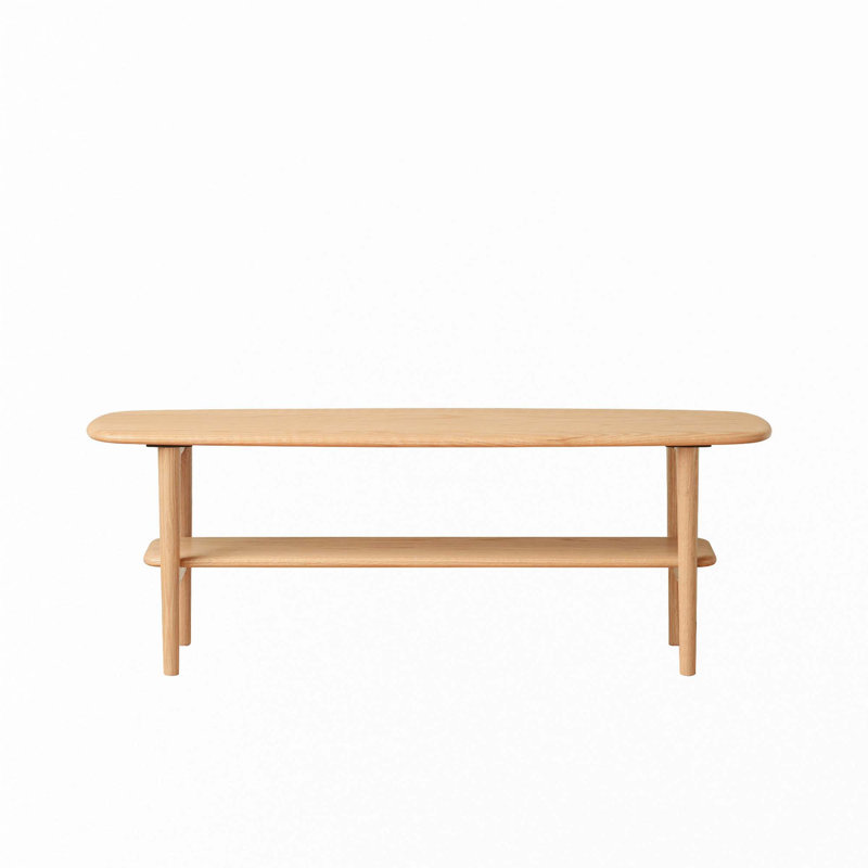 Table basse à plateau en bois massif