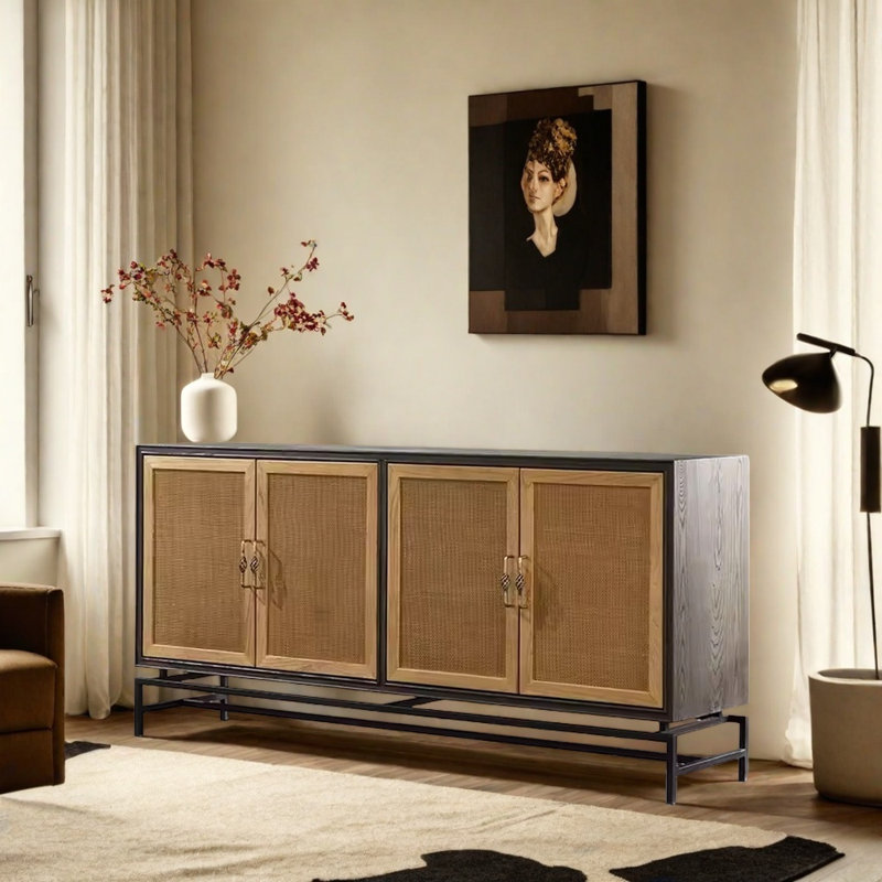 Buffet moderne et simple rétro