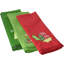 Ensemble de vaisselle à vaisselle brodée 3 pièces Edge Christmas