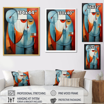 Idamay " Cubism Geometric Portrait II "