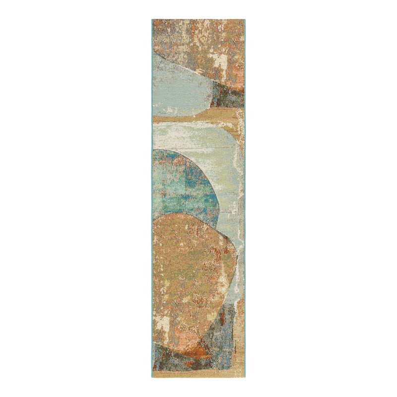 Keazia Indoor/Outdoor Area Rug, Runner 2' x 8'