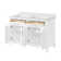Xenya 48.03'' Double Bathroom Vanity with Engineered Marble Top