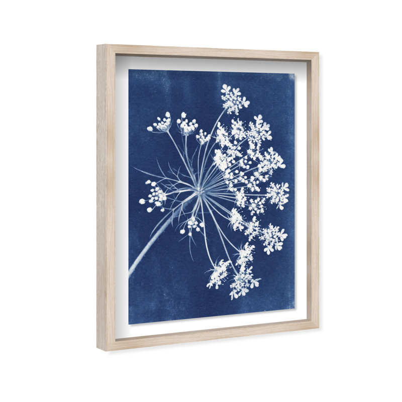 Queen Lace Print by Oliver Gal, 21.5"H x 31.5"W, Natural Oak Shadowbox