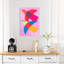 «Vibrant Flying Birds», art géométrique abstrait coloré-129006882